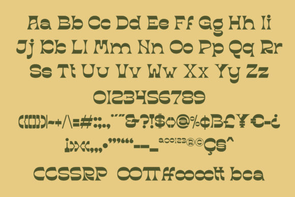 Psychonaut Font PNG with transparent background - Preview 3