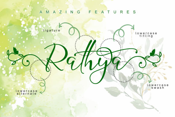 Rathya Font PNG with transparent background - Preview 6