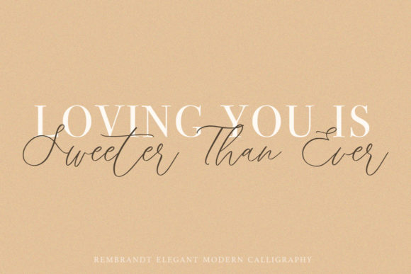 Rembrandt Font PNG with transparent background - Preview 2