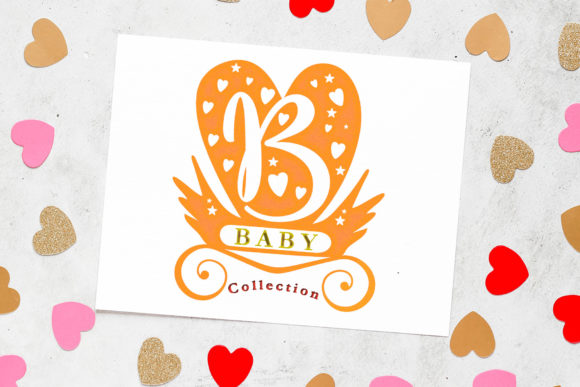 Rihana Monogram Font PNG with transparent background - Preview 2