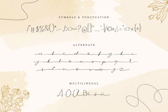 Seledina Font PNG with transparent background - Preview 2