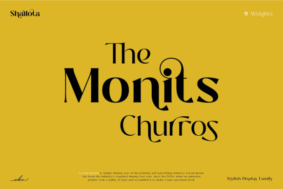 Shallota Font PNG with transparent background - Preview 3