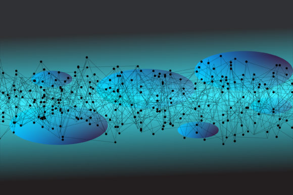 Abstract Polygonal Space Low Poly