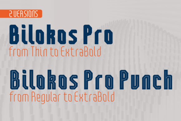 Bilokos Pro Condensed Font - Preview 5