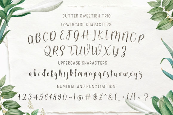 Butter Sweetish Font - Preview 3