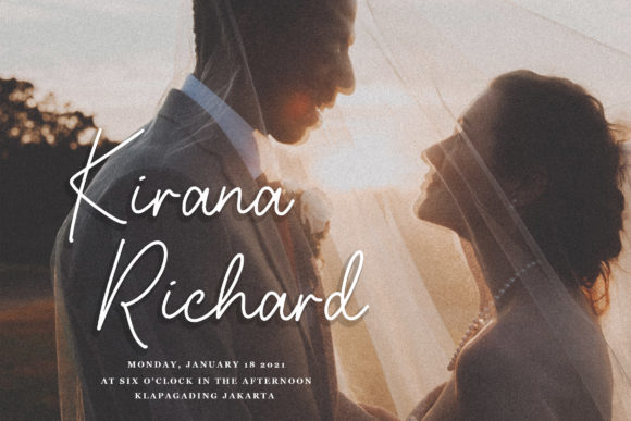 Caydence Font - Preview 1