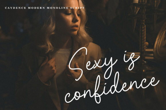 Caydence Font - Preview 4