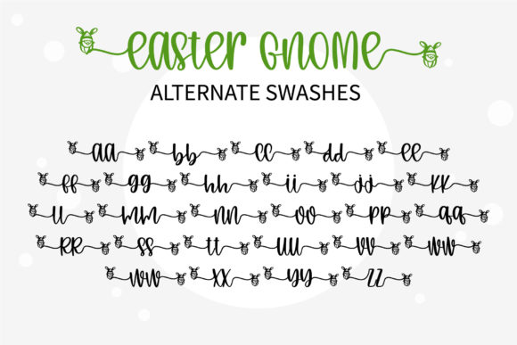 Easter Gnome Font - Preview 3