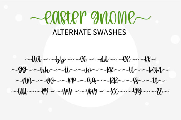 Easter Gnome Font - Preview 4