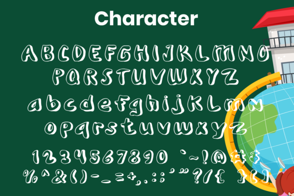 Game Comic Font PNG with transparent background - Preview 3