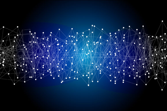 Low Poly Connecting Dots and Lines