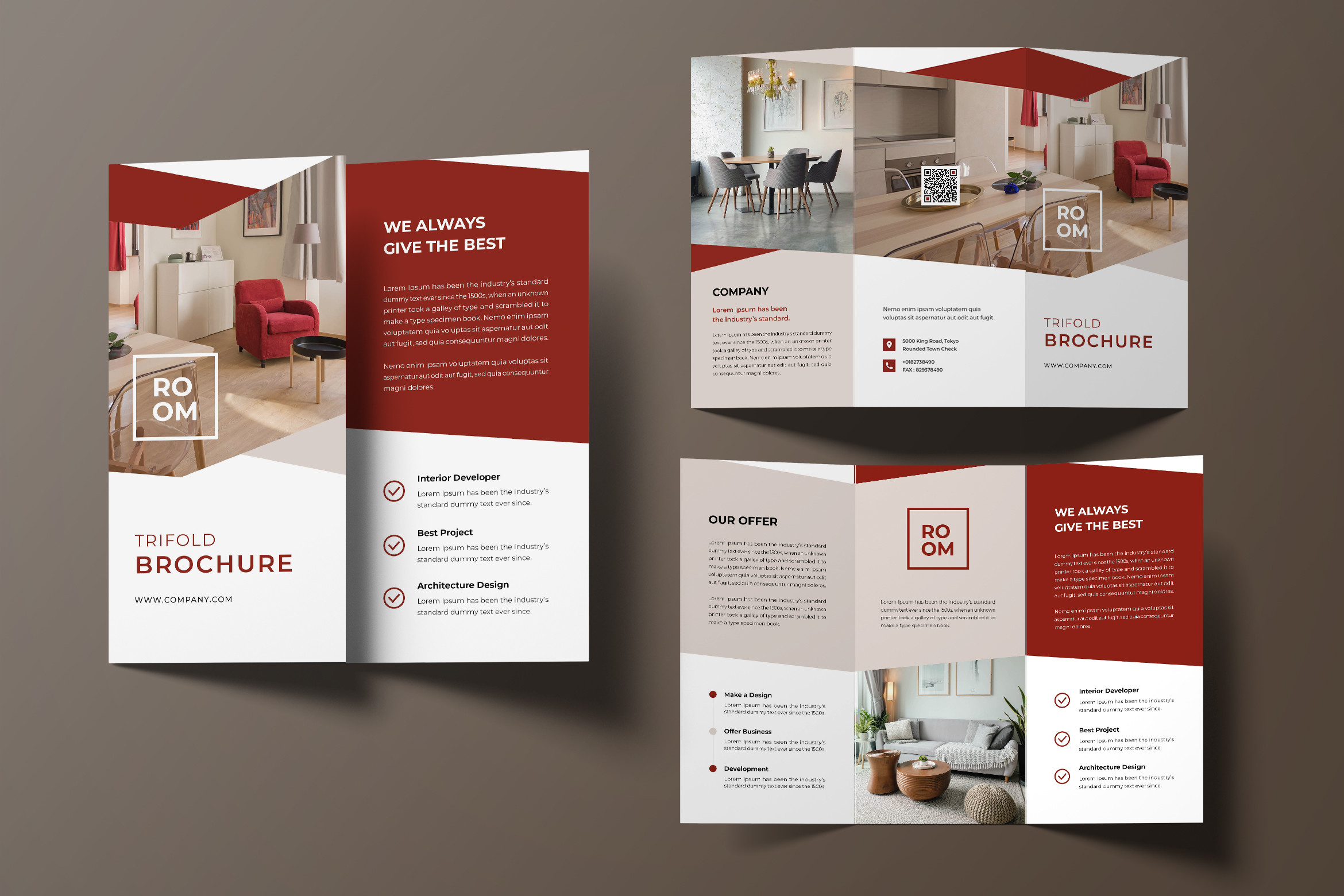 Trifold Brochure Graphic by uicreativenet · Creative Fabrica