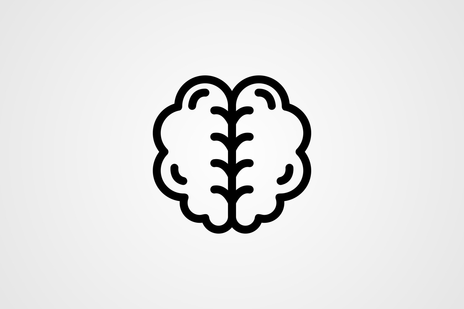 Vector Brain Line Icon Design Graphic by kazim.abbas1996 · Creative Fabrica
