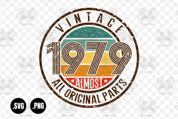 Vintage 1979 Almost All Original Parts Graphic by 99SiamVector