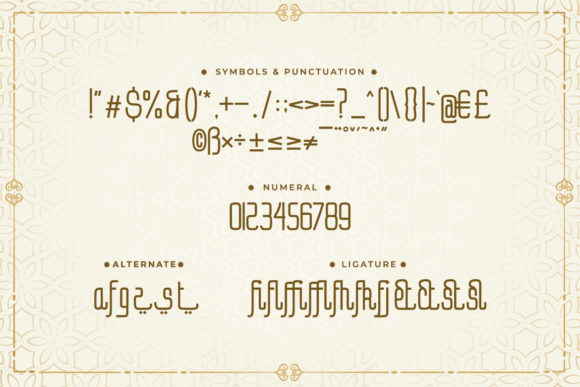 Amal Baik Font - Preview 2