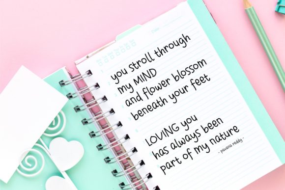 Arini Nadiya Font - Preview 4