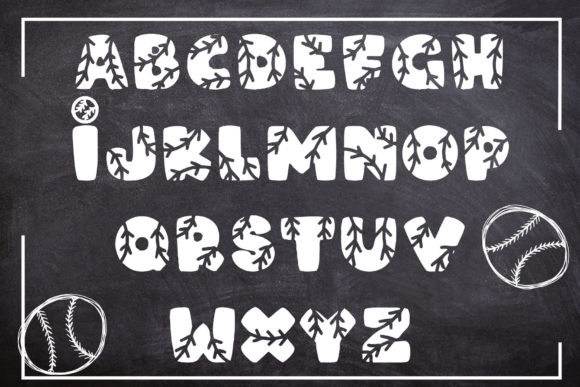 Baseball Rookies Font - Preview 1