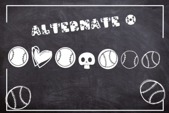 Baseball Rookies Font - Preview 3