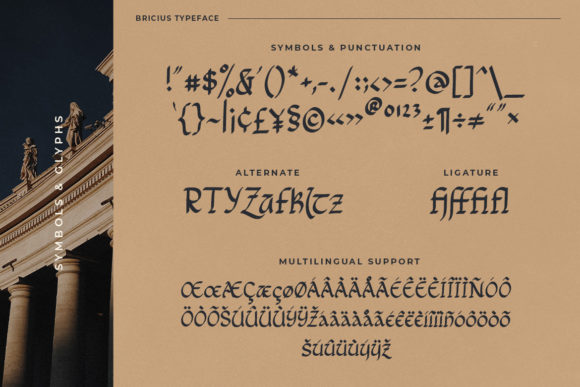 Bricius Font - Preview 2