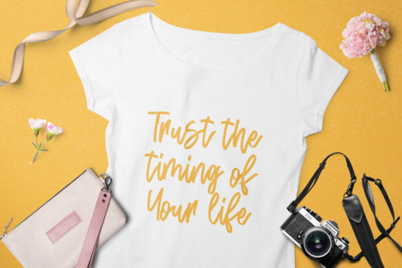 Honey Jones Font PNG with transparent background - Preview 3