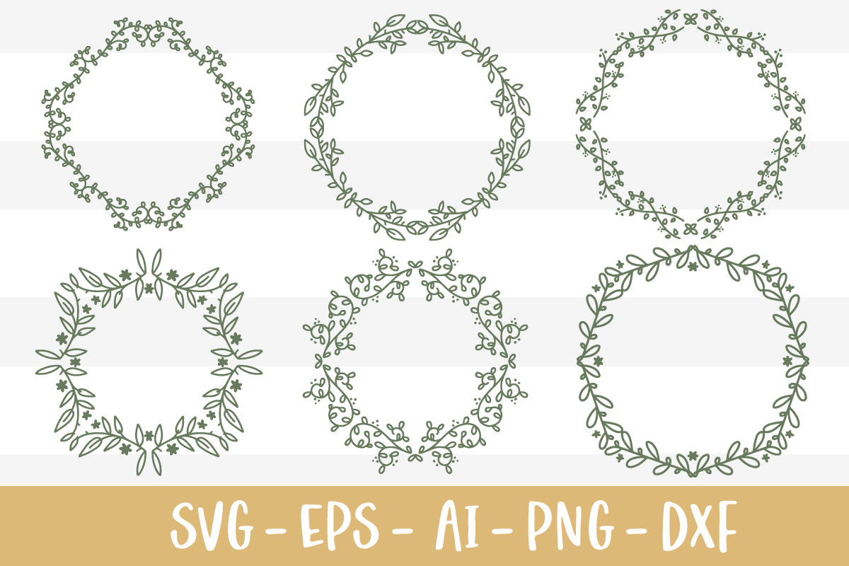 Leaves Frames Graphic by Firefly Designs · Creative Fabrica