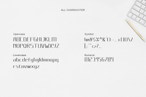 Mastofa Font PNG with transparent background - Preview 3