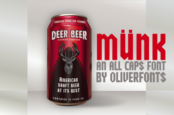 Munk Font PNG with transparent background - Preview 3