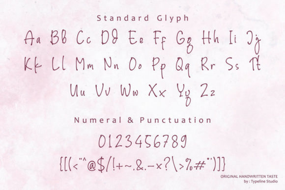 Olliegladies Font PNG with transparent background - Preview 5