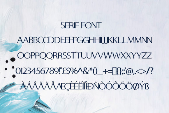 Signature Archive Font PNG with transparent background - Preview 2