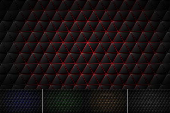 Abstract Backgrounds of Triangle Tiles 4 Gráfico Padrões de Papel Por alsstocks450