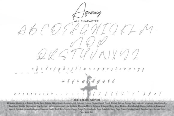 Assuming Font - Preview 6