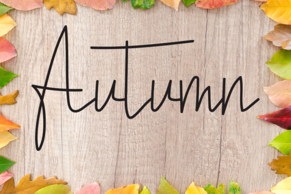 Athalia Beauty Font PNG with transparent background - Preview 2