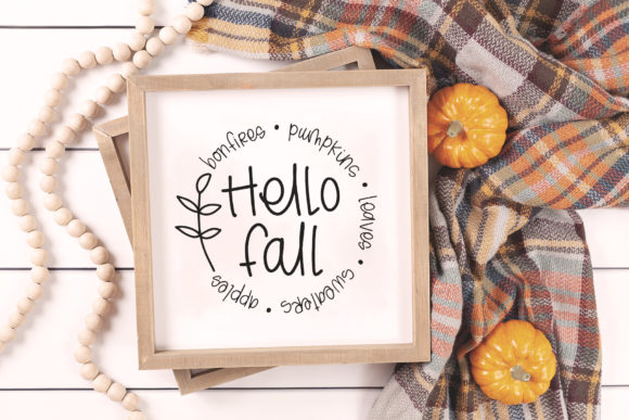 Autumn Skies Font - Preview 6