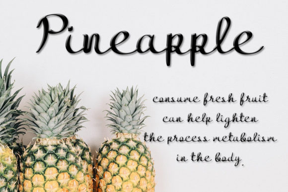 Banana Font - Preview 2