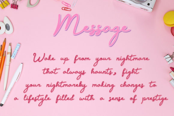 Beautiful in Happiness Font - Preview 2