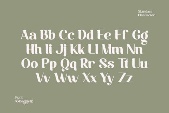 Bloadrish Font - Preview 3