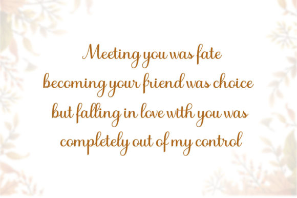 Blushing Spring Font - Preview 1