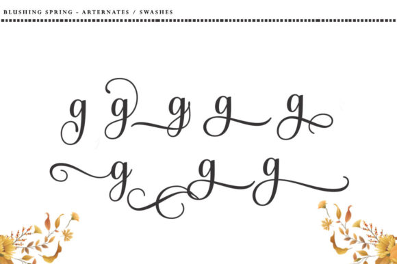 Blushing Spring Font - Preview 6