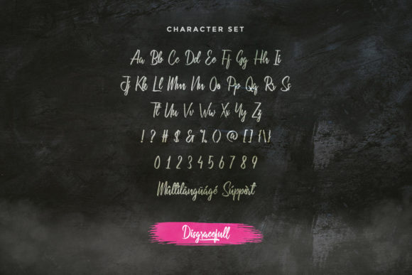Disgracefull Font - Preview 3