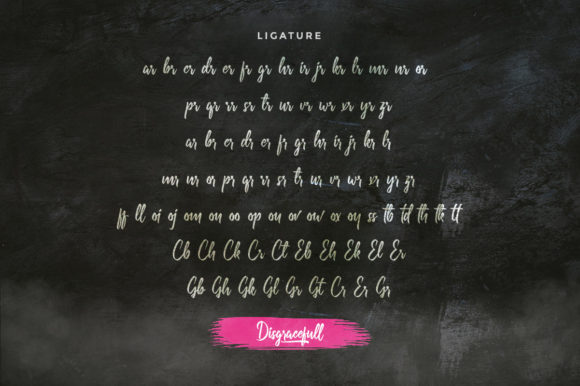 Disgracefull Font - Preview 5