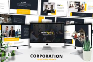 Global Agency - PowerPoint Template Graphic by alonkelakon · Creative ...