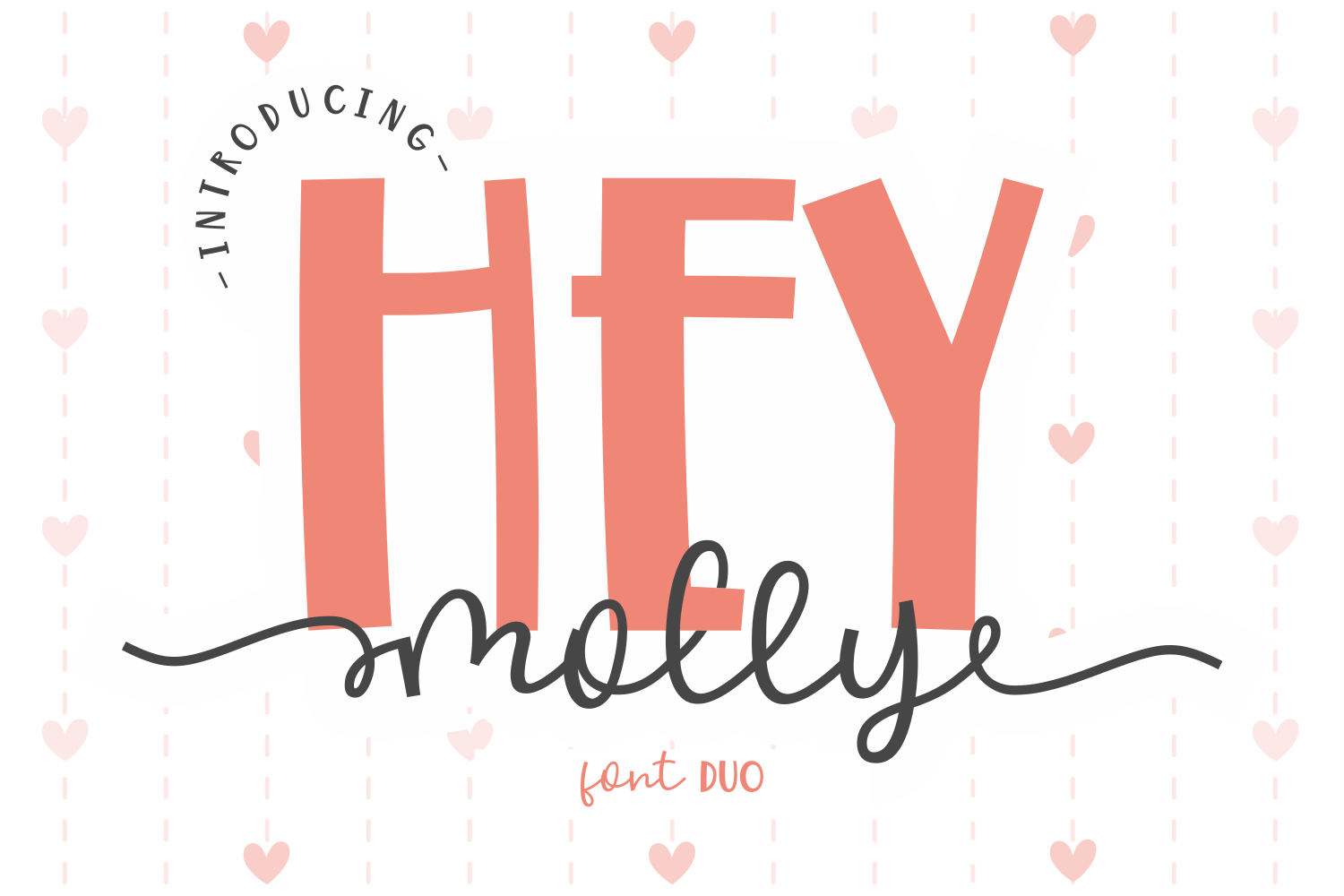 Hey Molly preview, playful casual script