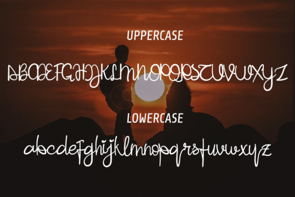 Highway Romantic Font PNG with transparent background - Preview 3