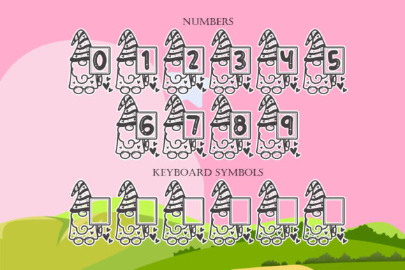 Monogram Lovers Gnome Font font preview - 5