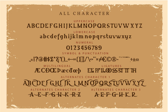 Aganthus Font - Preview 5