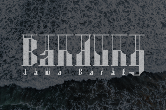 Angklung Bamboo Font - Preview 2