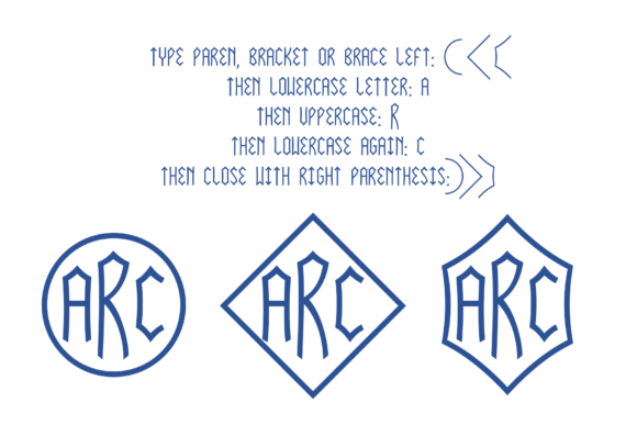 Arc Font - Preview 2
