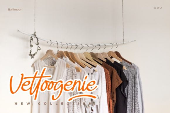 Ballimoon Font PNG with transparent background - Preview 5