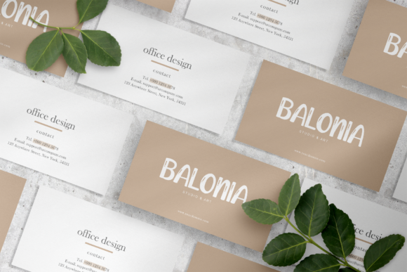 Balonia Font - Preview 3