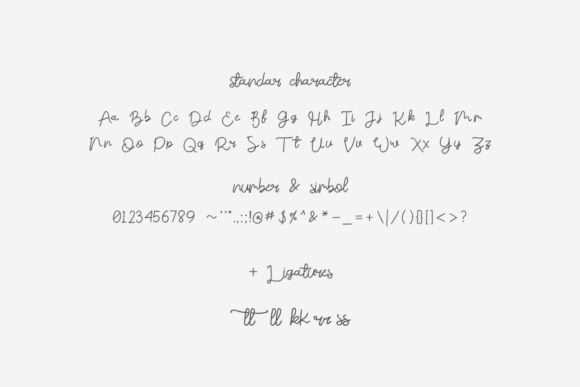 Beautiful Heart Font - Preview 6